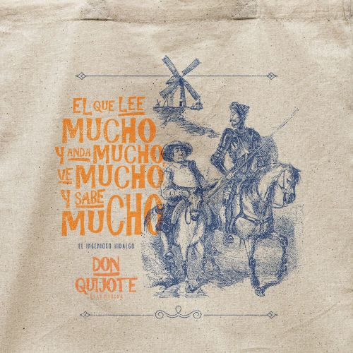 Ecobag Dom Quixote