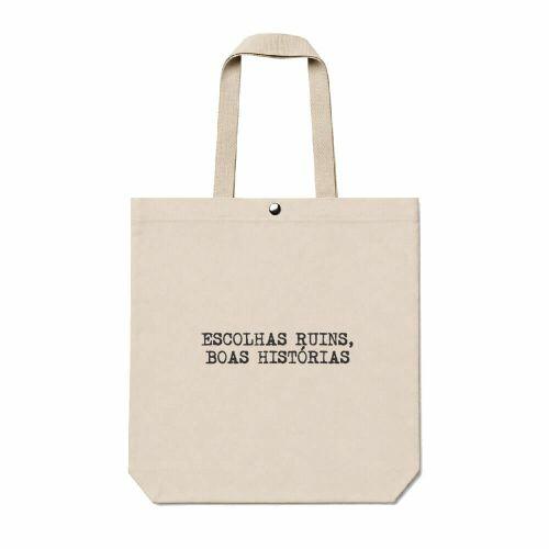 Ecobag Escolhas Ruins Boas Hist�rias