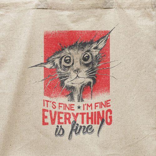 Ecobag Everyting Is Fine