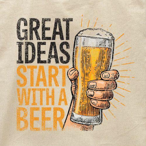 Ecobag Ideas With A Beer