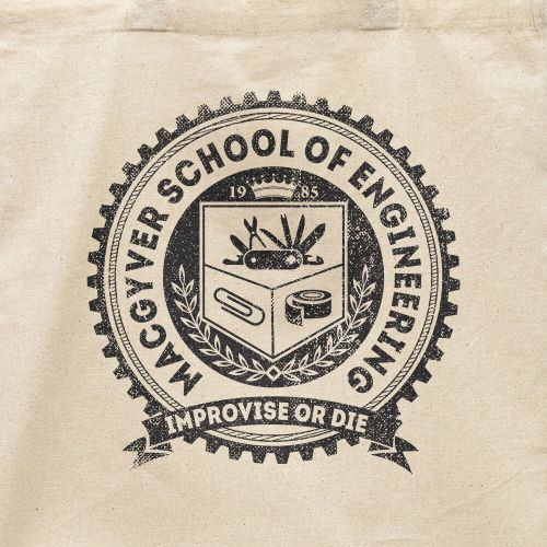 Ecobag Macgyver School