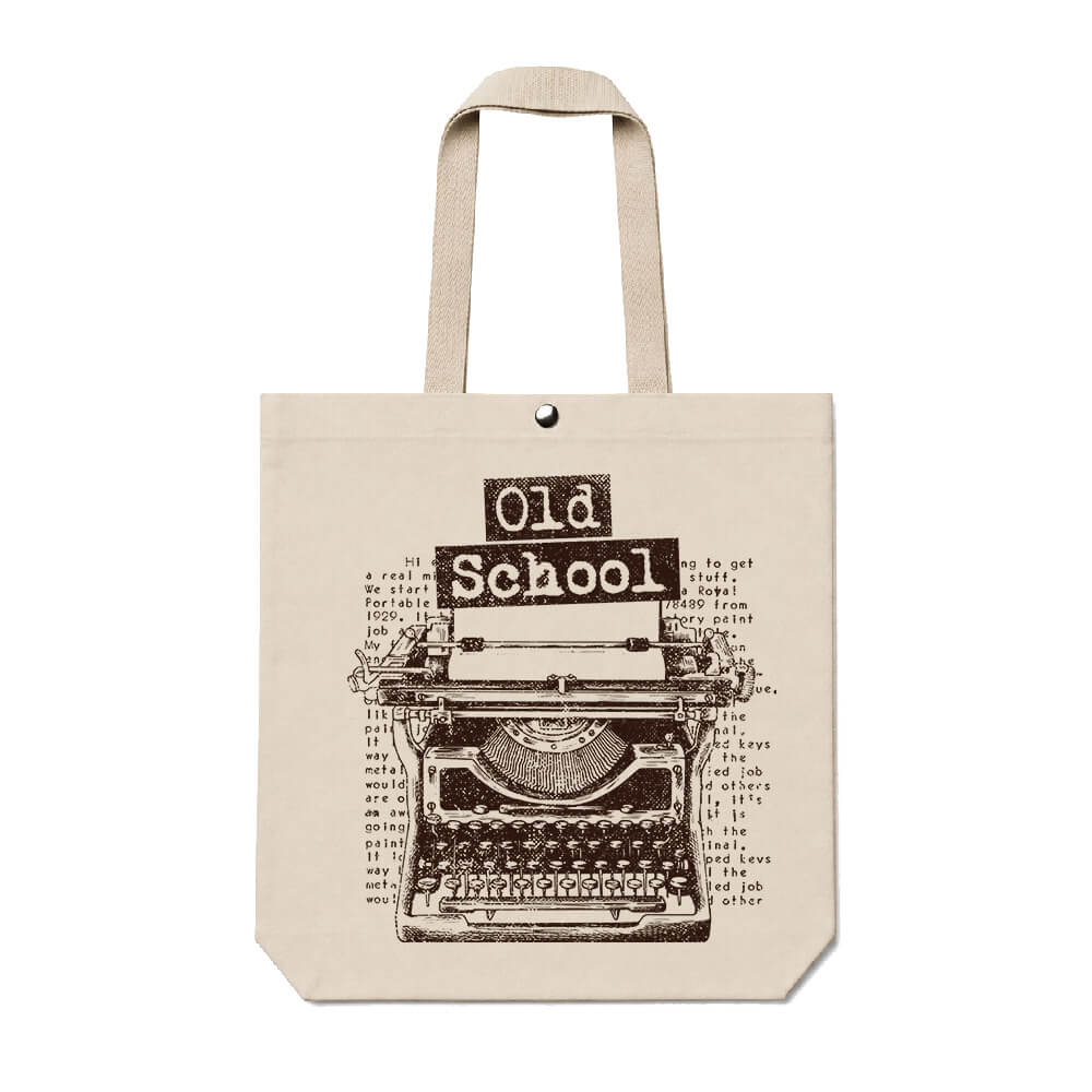 Ecobag Old School Typewriter