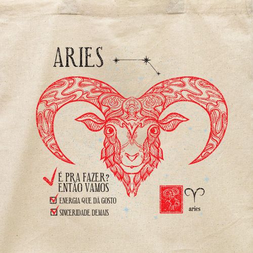 Ecobag Signo Áries