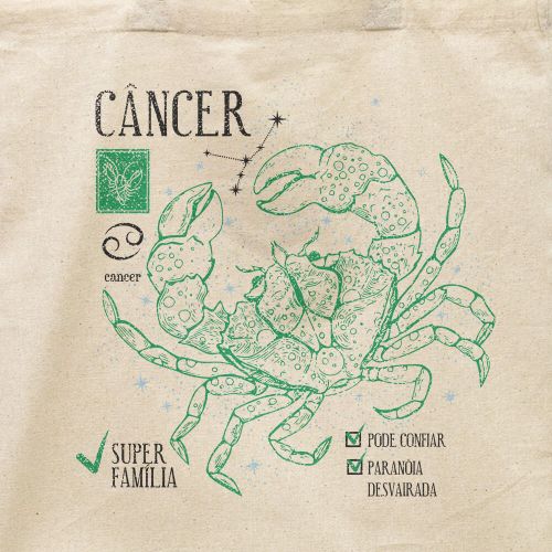 Ecobag Signo Câncer