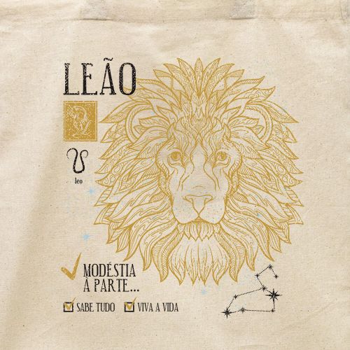Ecobag Signo Leão