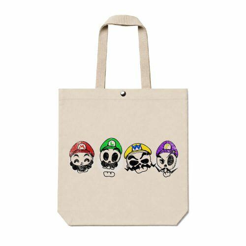 Ecobag Super Mario Skulls