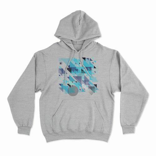 Moletom Com Capuz Fragmented Square