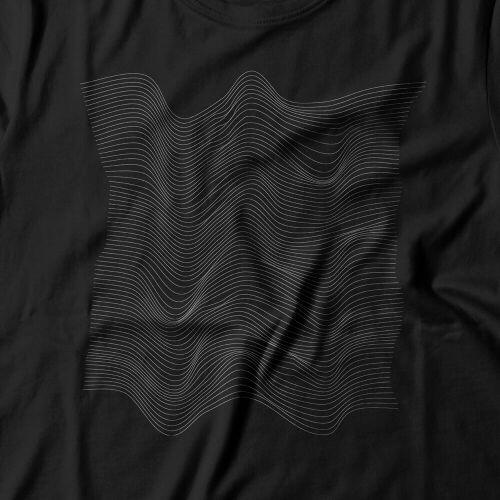 Moletom Com Capuz Waves Lines