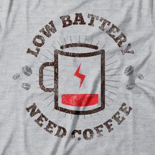Moletom Com Capuz Coffee Battery