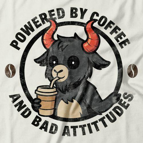 Moletom Com Capuz Coffee And Bad Attitudes