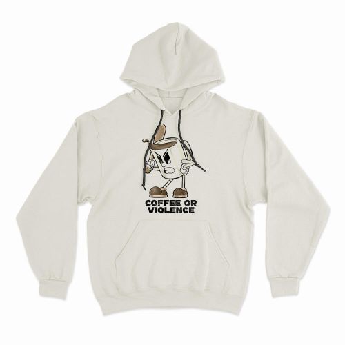 Moletom Com Capuz Coffee Or Violence