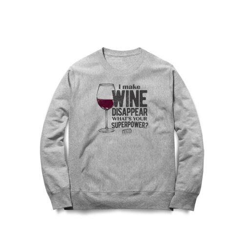Moletom Wine Disappear