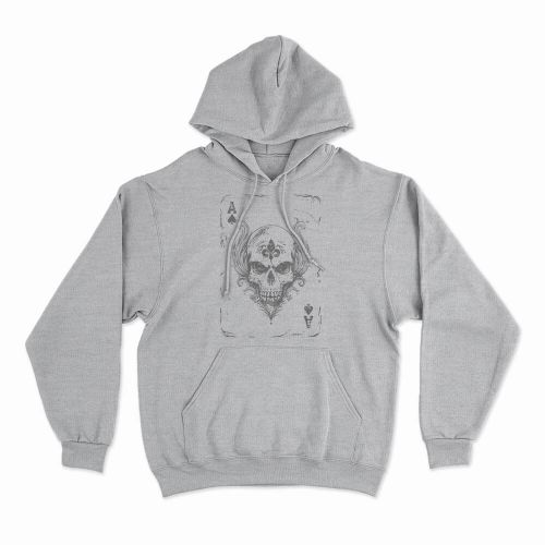 Moletom Com Capuz Ace Skull
