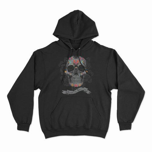Moletom Com Capuz Caveira Mexicana