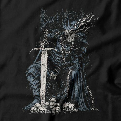 Moletom Com Capuz Skull King