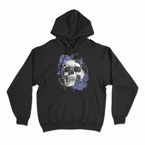 Moletom Com Capuz Skull Nature