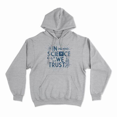 Moletom Com Capuz In Science We Trust