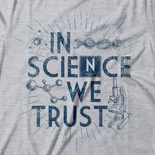 Moletom Com Capuz In Science We Trust