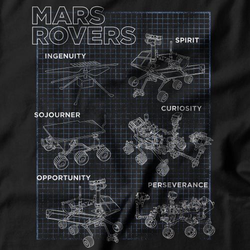 Moletom Com Capuz Mars Rovers
