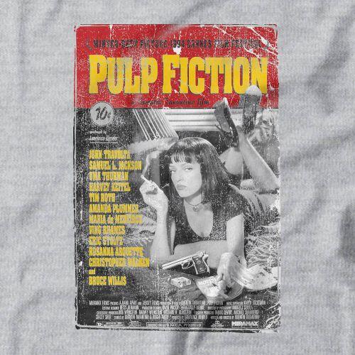 Moletom Com Capuz Pulp Fiction Poster