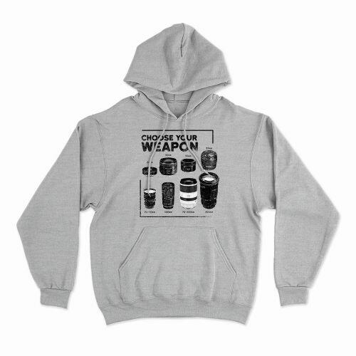Moletom Com Capuz Camera Weapons