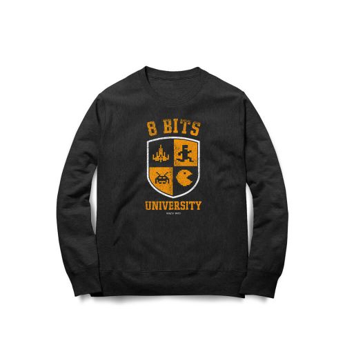 Moletom 8 Bits University