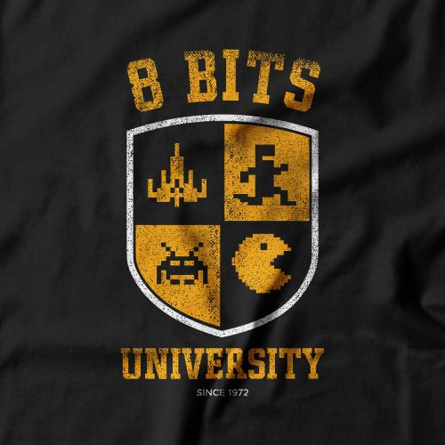 Moletom 8 Bits University