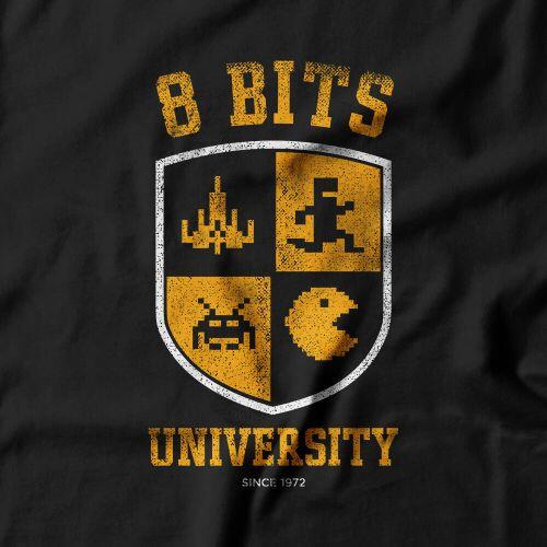 Moletom Com Capuz 8 Bits University