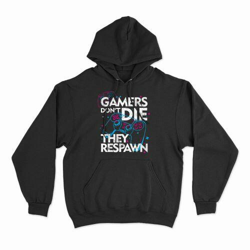 Moletom Com Capuz Gamers Don't Die