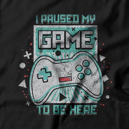 Moletom Paused My Game