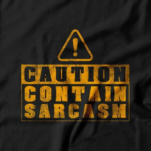 Moletom Contain Sarcasm