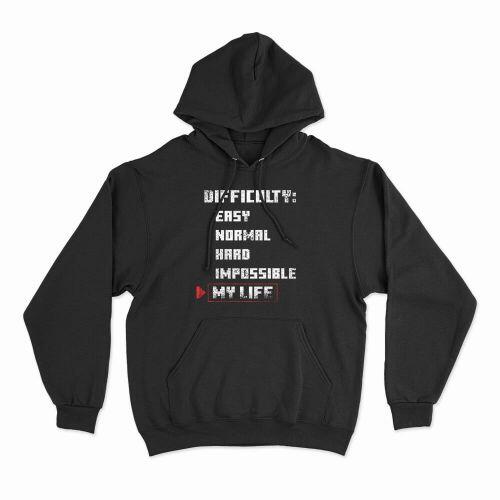 Moletom Com Capuz Difficulty My Life