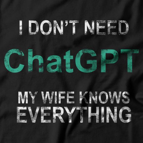 Moletom I Don't Need ChatGPT
