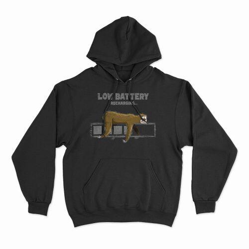 Moletom Com Capuz Low Battery