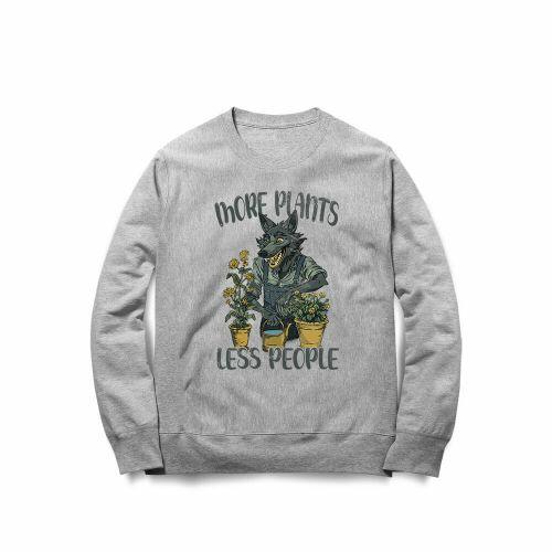 Moletom More Plants Less People