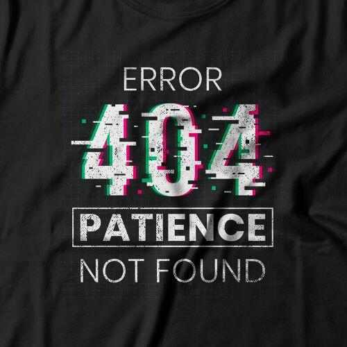 Moletom Patience Not Found