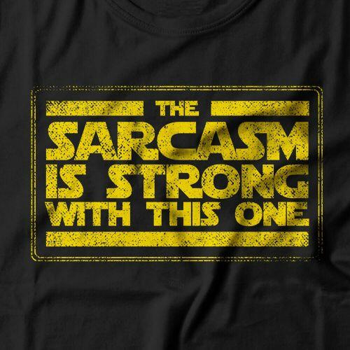 Moletom Com Capuz Sarcasm Is Strong