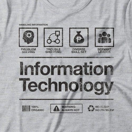 Moletom Com Capuz Information Technology