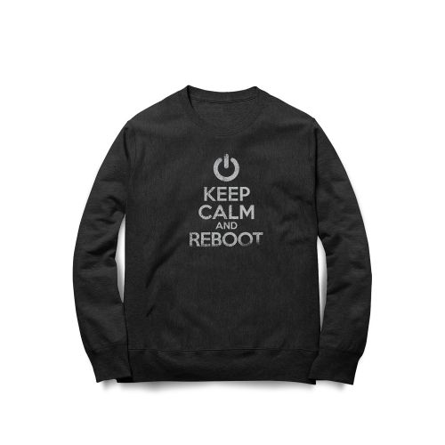 Moletom Keep Calm And Reboot