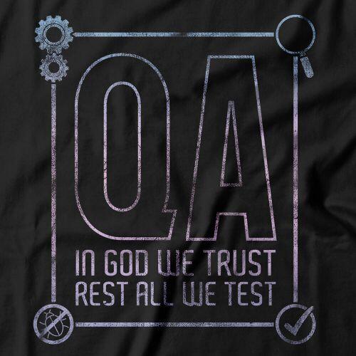 Moletom Com Capuz QA We Test
