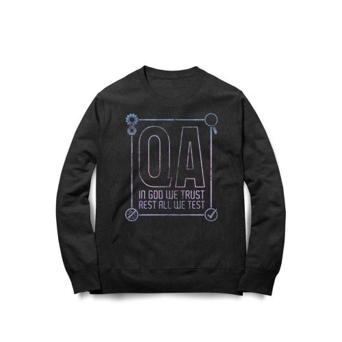 Moletom QA We Test