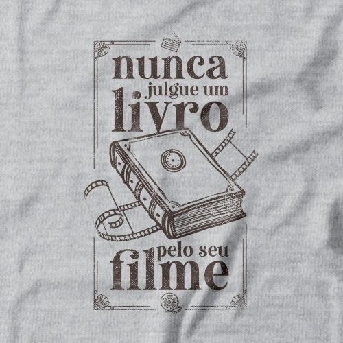Moletom Com Capuz Nunca Julgue Um Livro