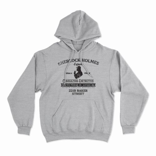 Moletom Com Capuz Sherlock Holmes