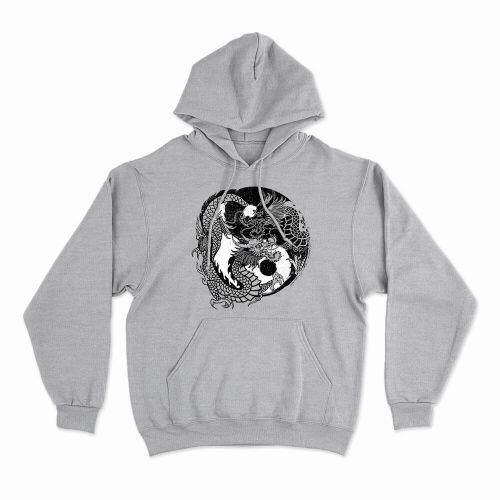 Moletom Com Capuz Yin Yang