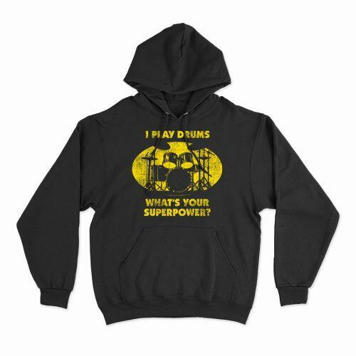 Moletom Com Capuz Bat Drums