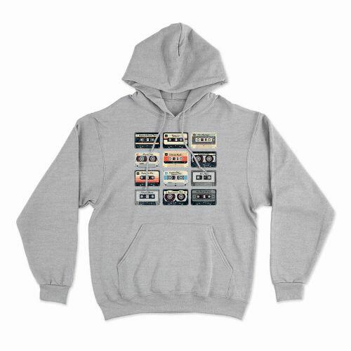 Moletom Com Capuz Cassette Tapes