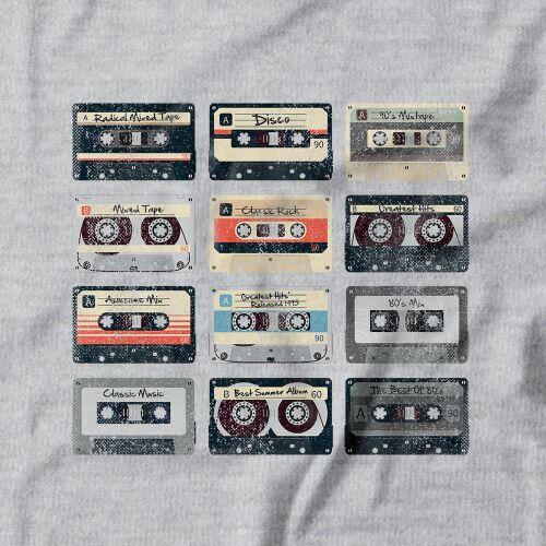Moletom Com Capuz Cassette Tapes