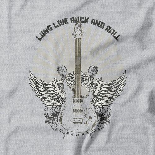 Moletom Com Capuz Long Live Rock And Roll