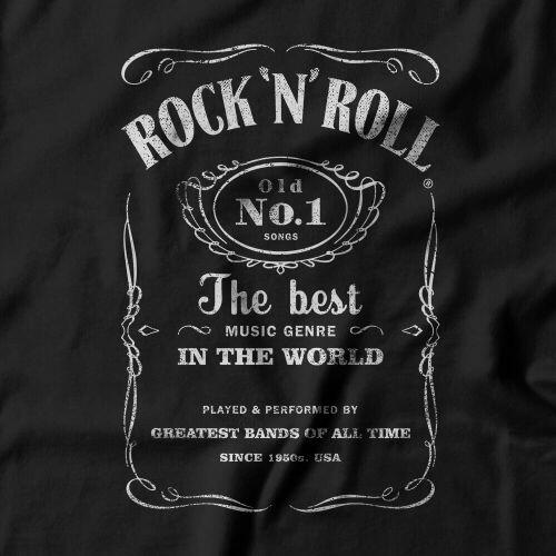 Moletom Com Capuz Rock 'N' Roll Label