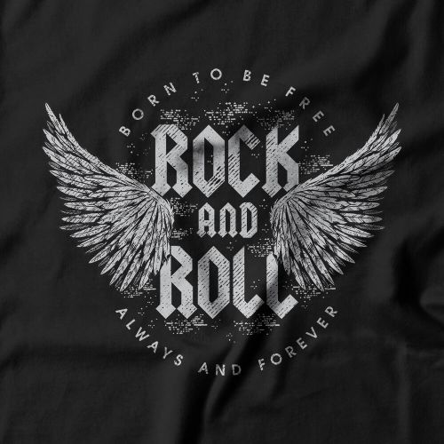 Moletom Com Capuz Rock And Roll